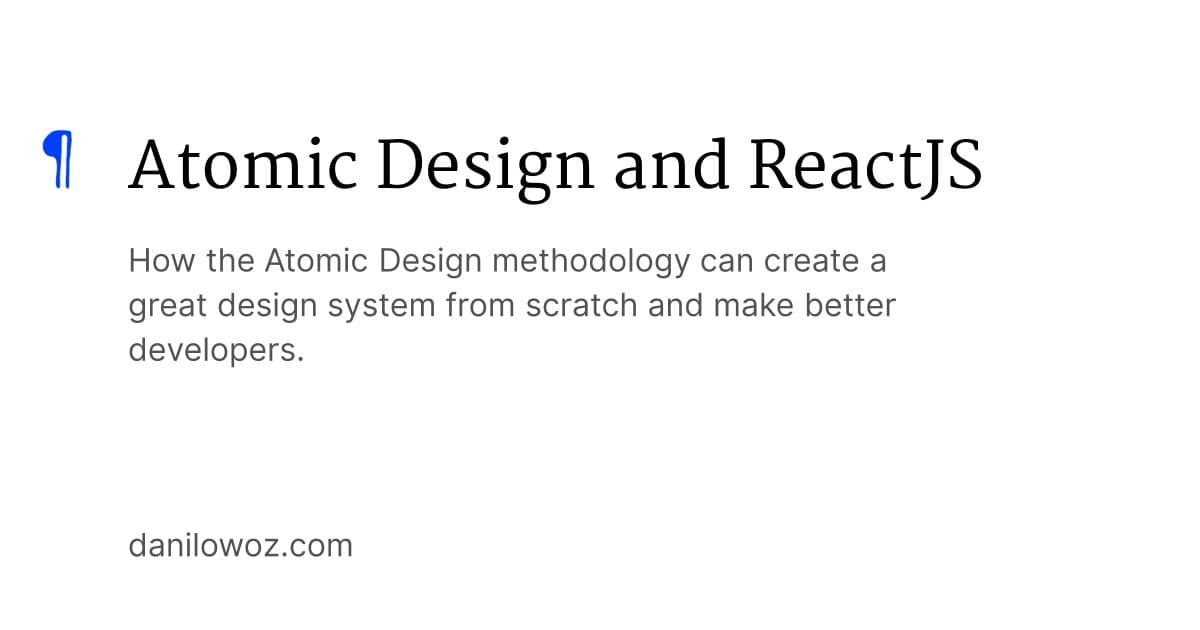 Atomic Design with React