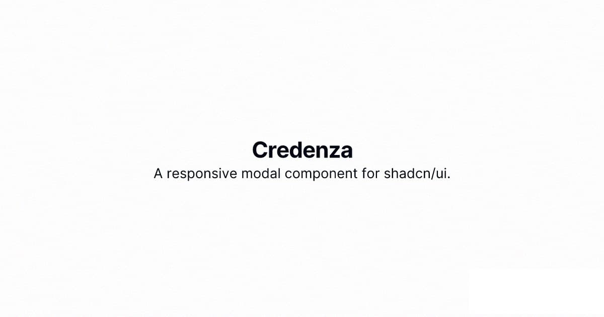 Credenza