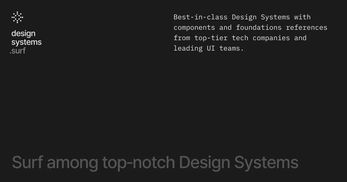 Design Systems Database & Gallery