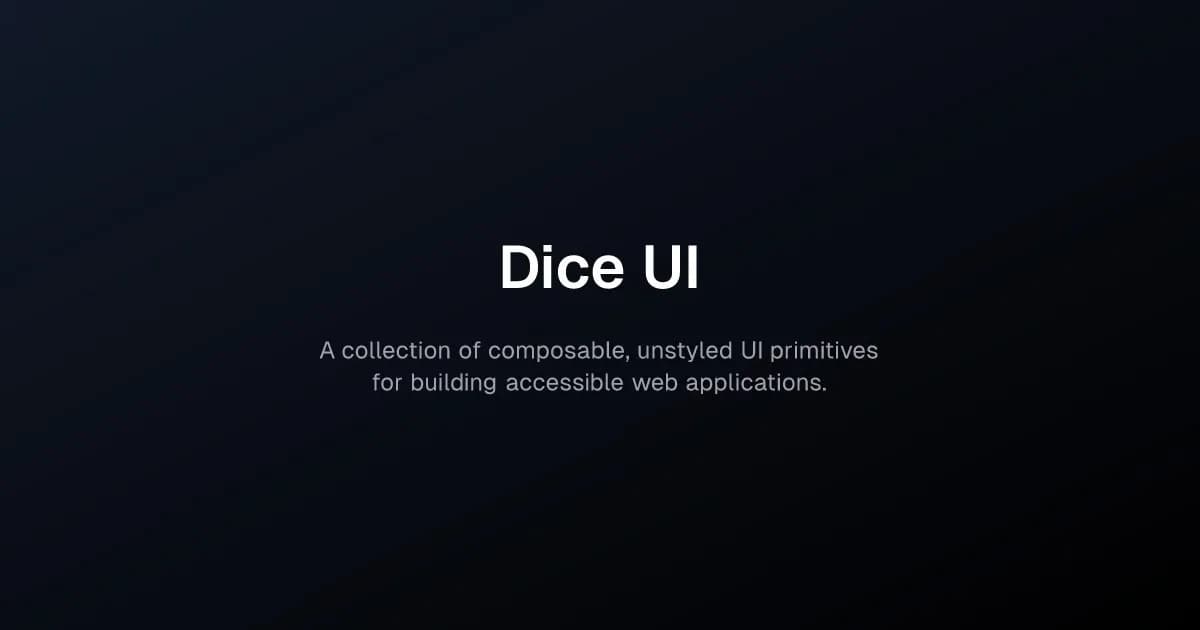 Dice UI