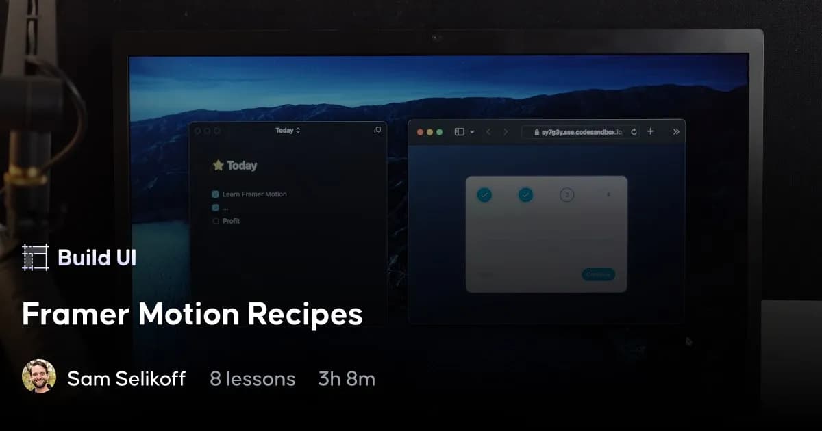 Framer Motion Recipes