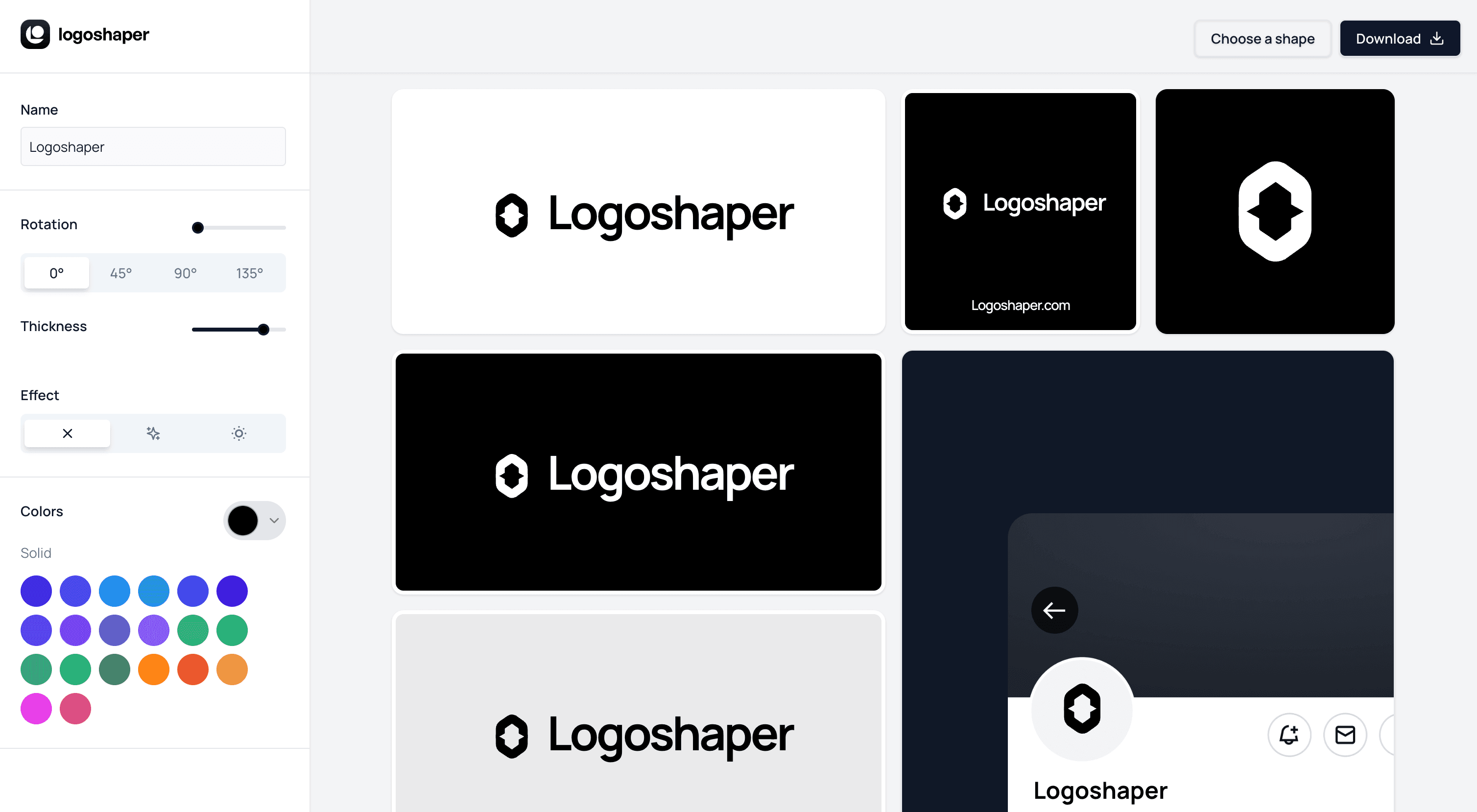 Logoshaper