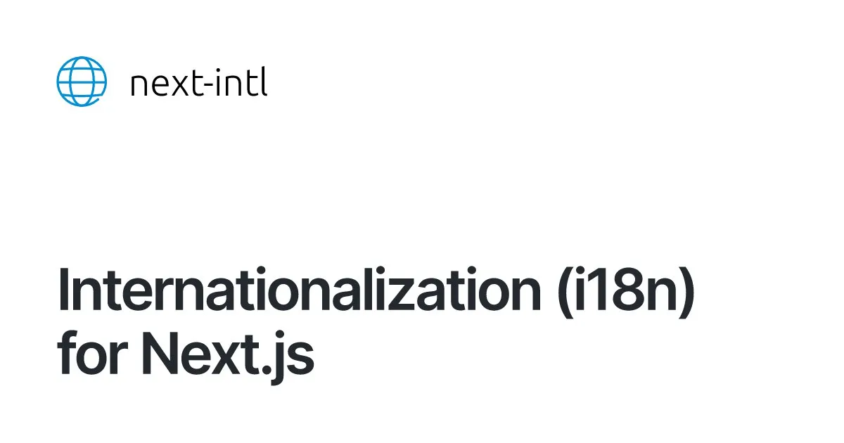 next-intl.dev
