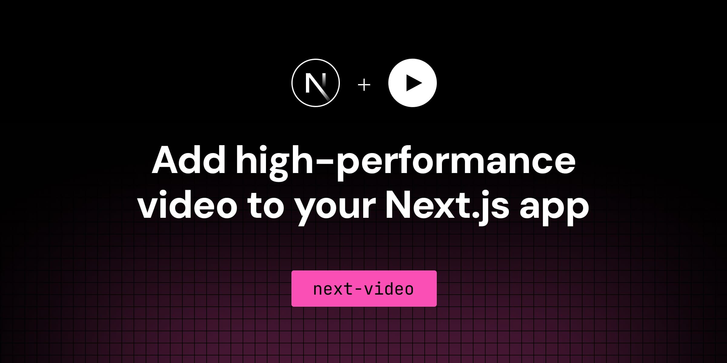 Next.js video embedding