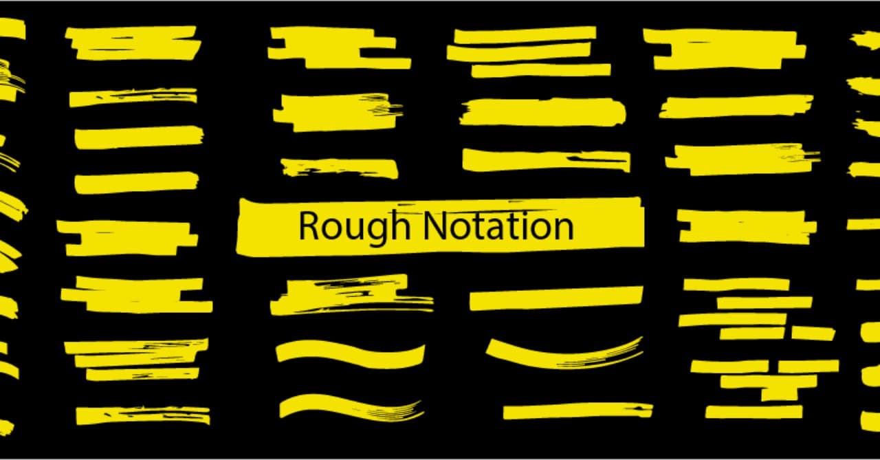 Rough Notation