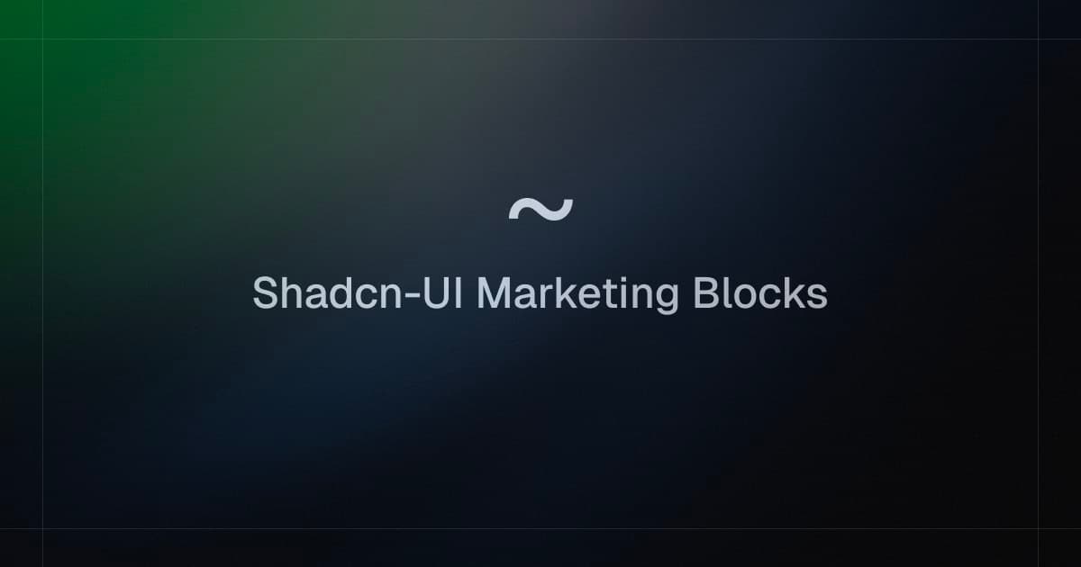 Shadcn Blocks