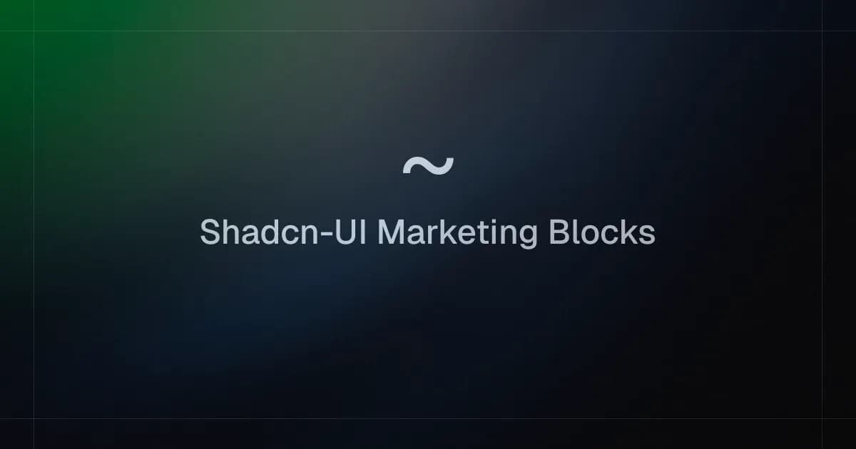 Shadcn Marketing Blocks | Tailark