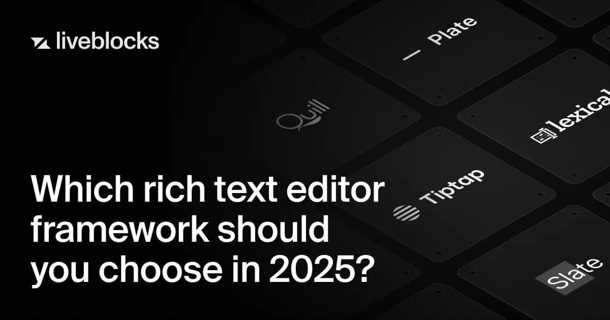 Top rich text editors in 2025
